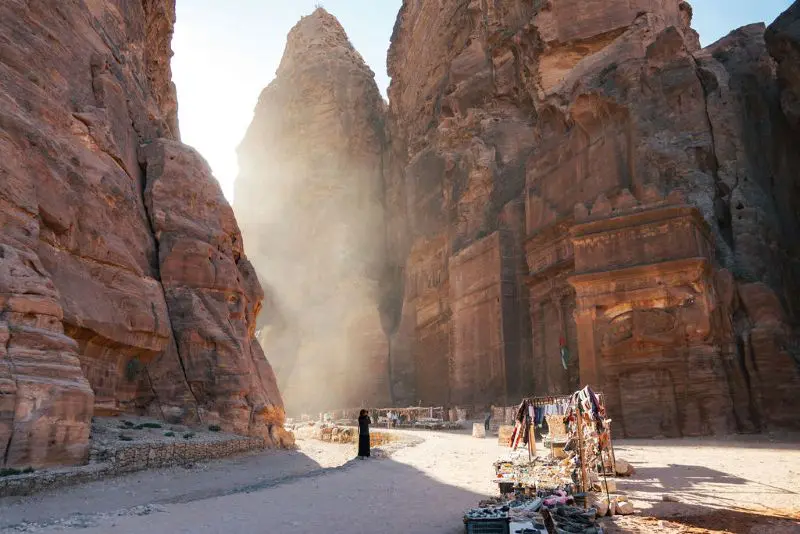 The Jordan Trail, Petra, Jordanië